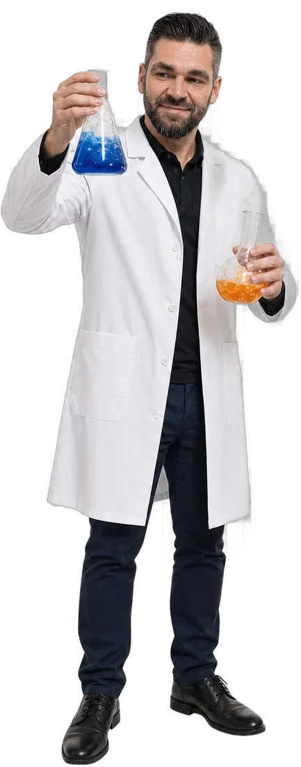 Klaus Arent als Wissenschaftler